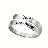 Silver Spiral Heart Ring - NovaNexa