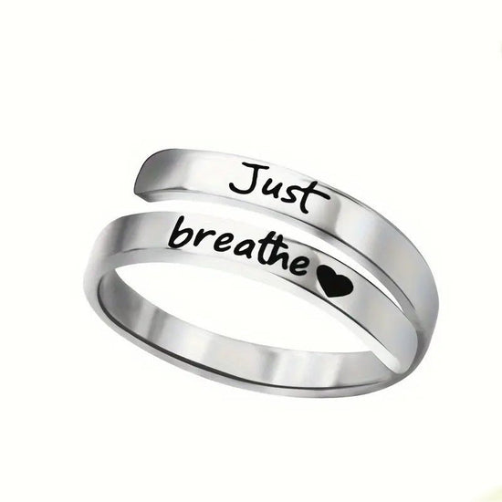 Silver Spiral Heart Ring - NovaNexa