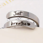 Silver Spiral Heart Ring - NovaNexa